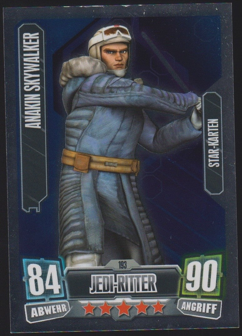 Topps Star Wars 2011 Anakin Skywalker Republik Jedi-Ritter TCG Rare #193 – Bild 1