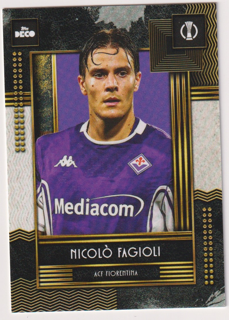 Topps 2024-25 Nicolò Fagioli ACF Fiorentina Conference League – Bild 1