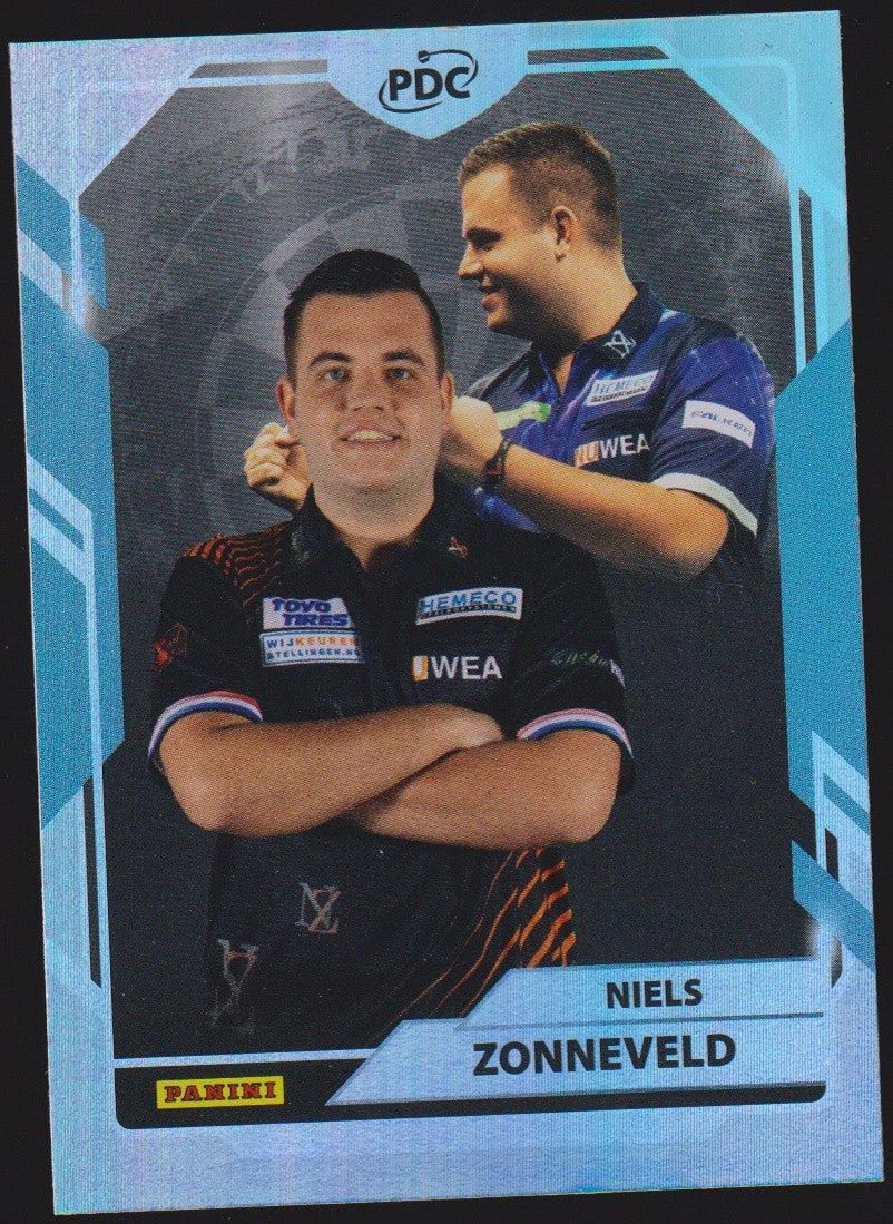 Panini PDC World Championship 2026 NIELS ZONNEVELD "TRIPLE Z" Refractor Parallel – Bild 1