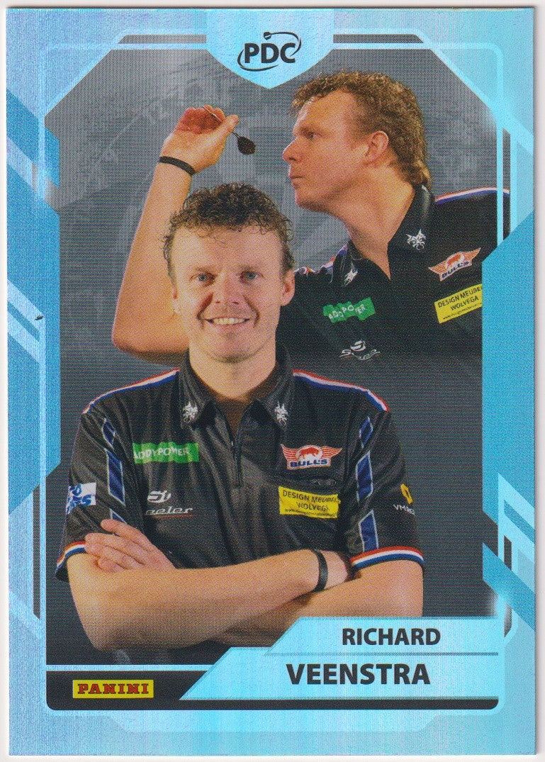 Panini PDC World Championship 2026 Richard Veenstra Refractor Parallel – Bild 1