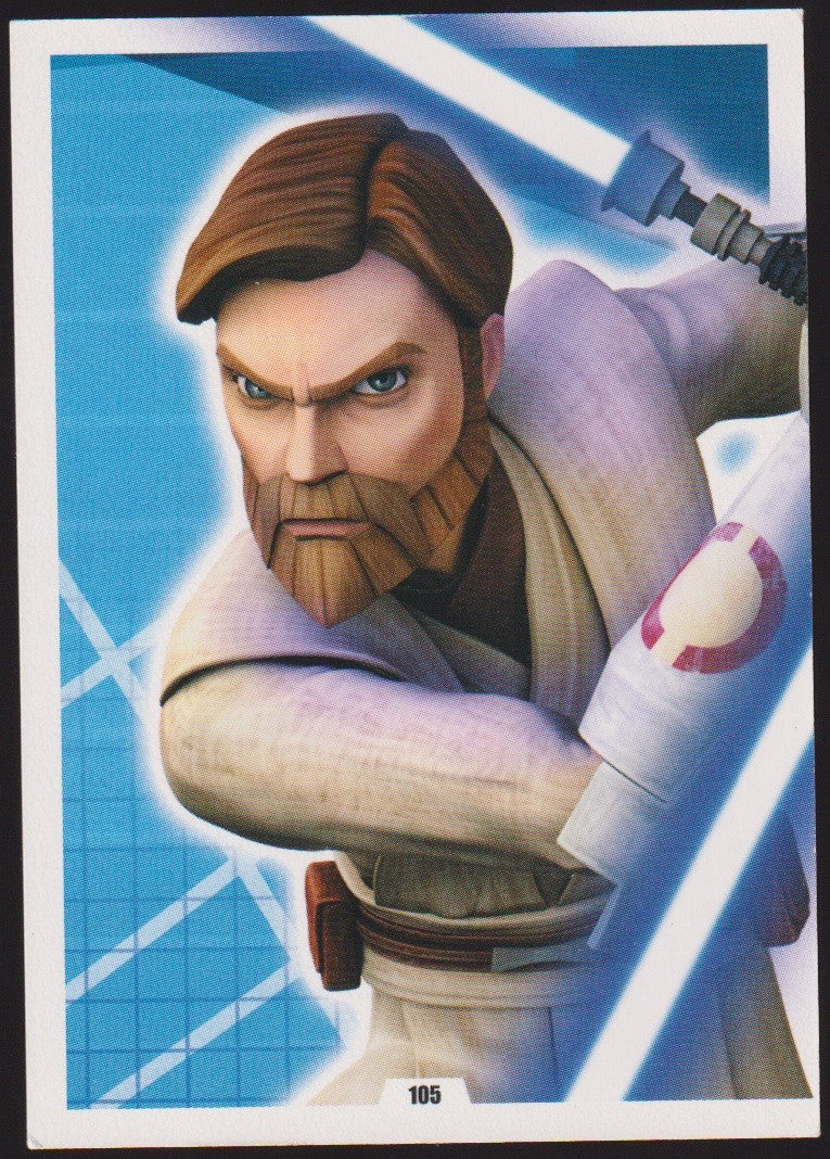 Topps Star Wars 2015 Obi Wan Kenobi Jedi Republik TCG Rare #105 – Bild 1