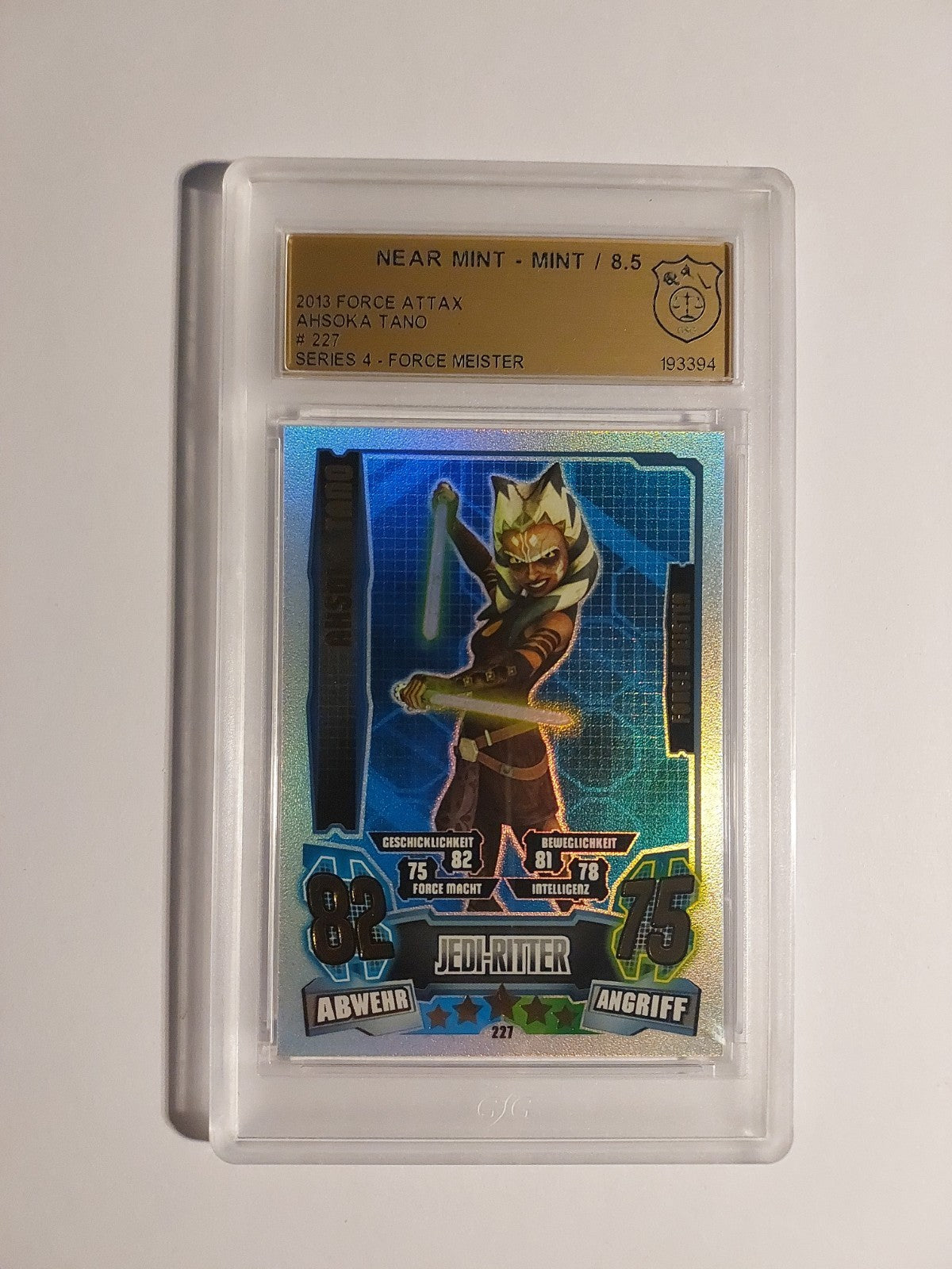 Topps Star Wars 2013 Evil Ahsoka Tano Extrem Limited Republik GSG 8.5 = PSA Rare – Bild 1