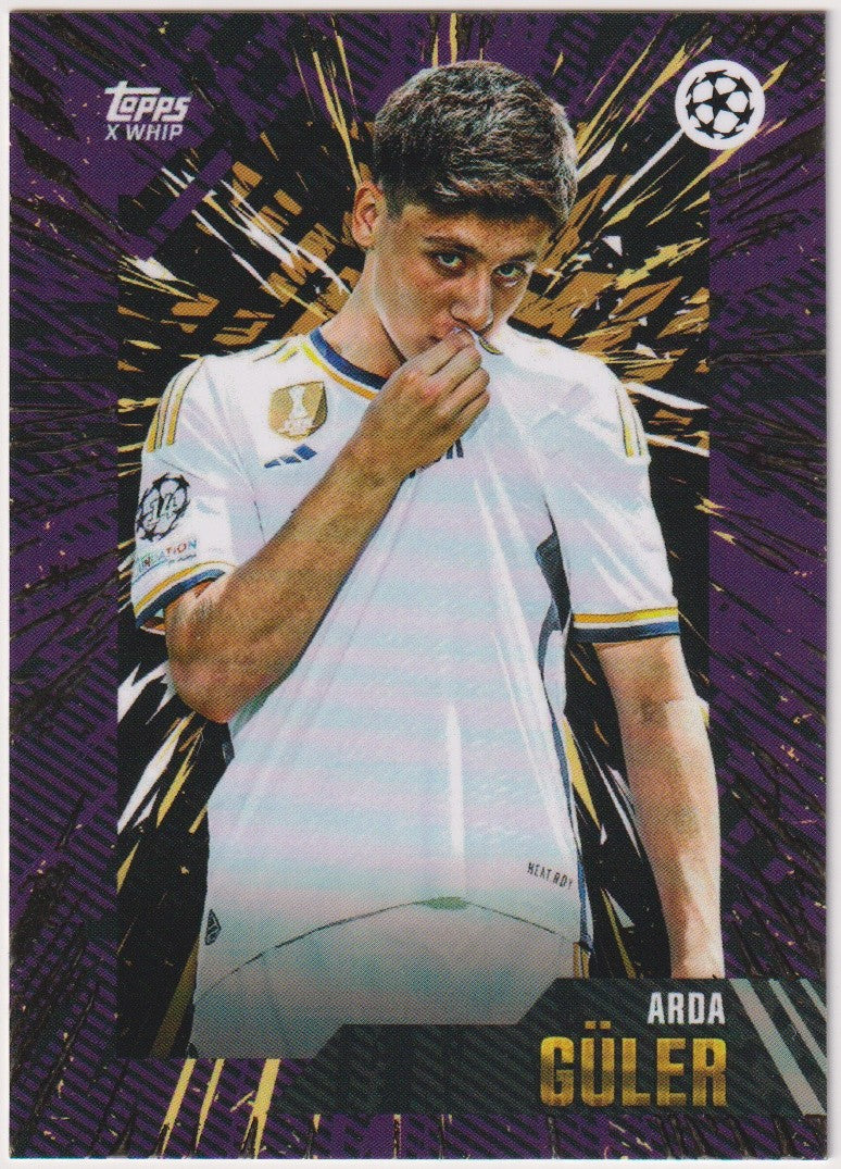 Topps X Whip Arda Güler Real Madrid Parallel Rare – Bild 1