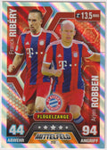 Topps Match Attax Franck Ribéry, Arjen Robben FC Bayern München Parallel Rare – Bild 1
