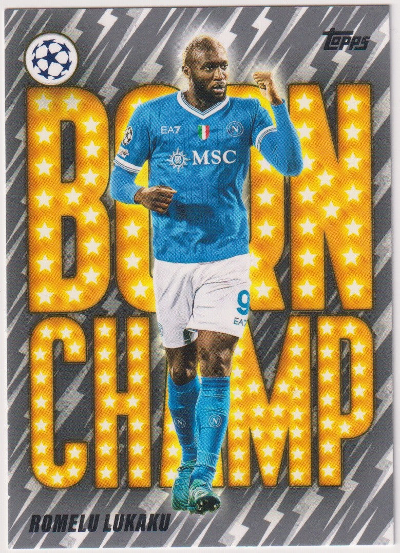 Topps Born Champ 2026-27 Romelu Lukaku SSC Napoli Parallel Rare BC-8 – Bild 1