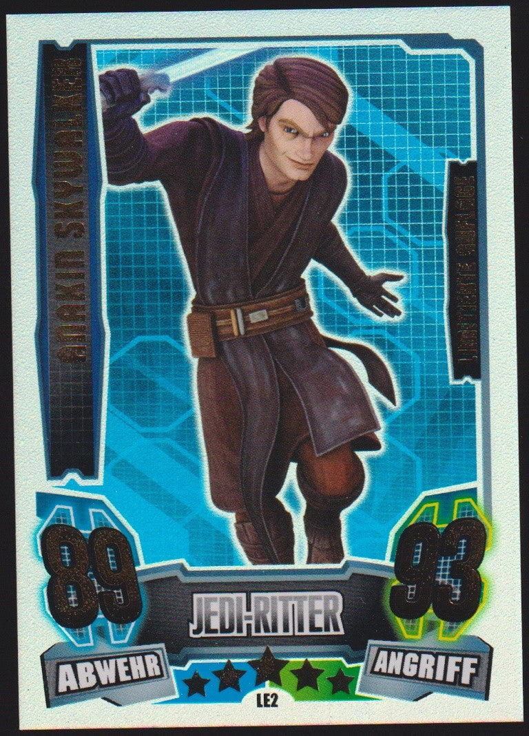 Topps Star Wars 2013 Anakin Skywalker Republik Jedi Limited Edition TCG Rare – Bild 1