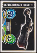 Topps Star Wars 2011 Republikanische Fregatte Fahrzeug TCG Rare #50 – Bild 1