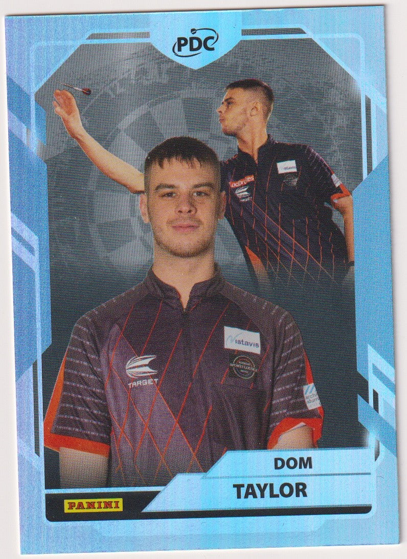 Panini PDC World Championship 2026 DOM TAYLOR Refractor Parallel – Bild 1