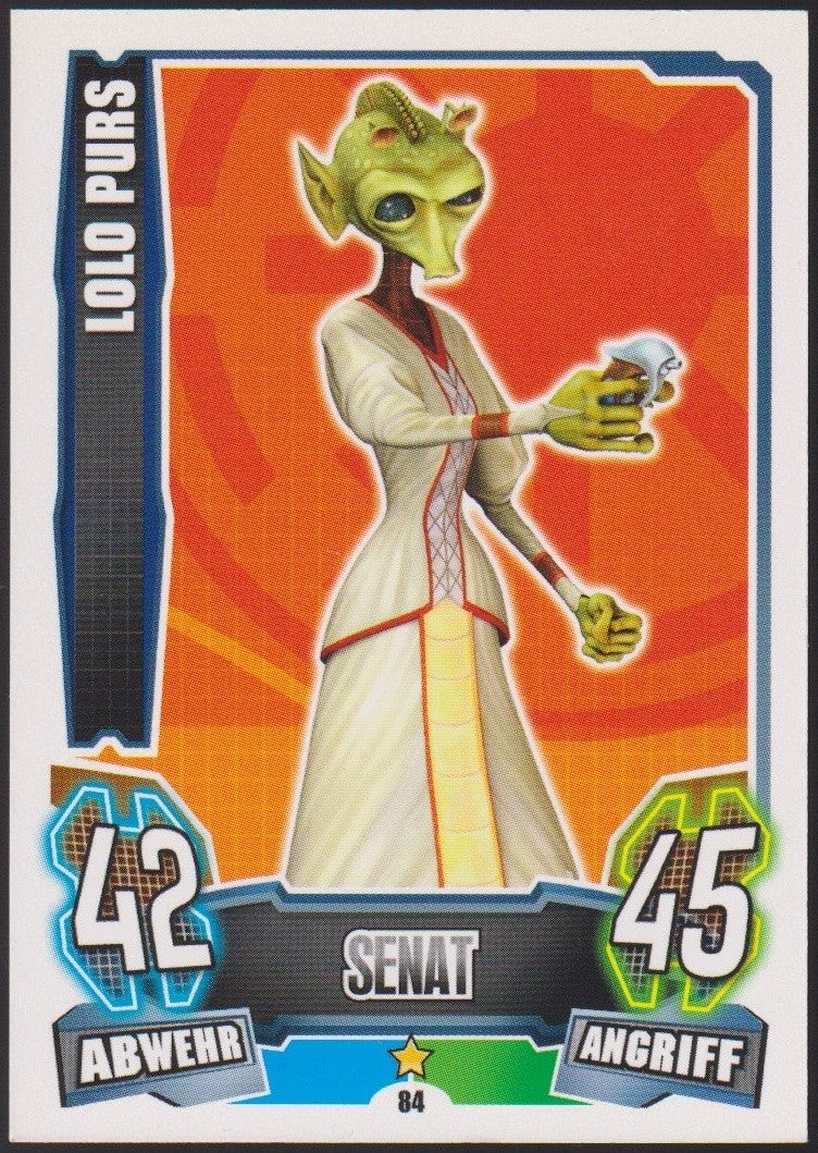 Topps Star Wars 2013 Lolo Purs Republik Verräter TCG Rare #84 – Bild 1