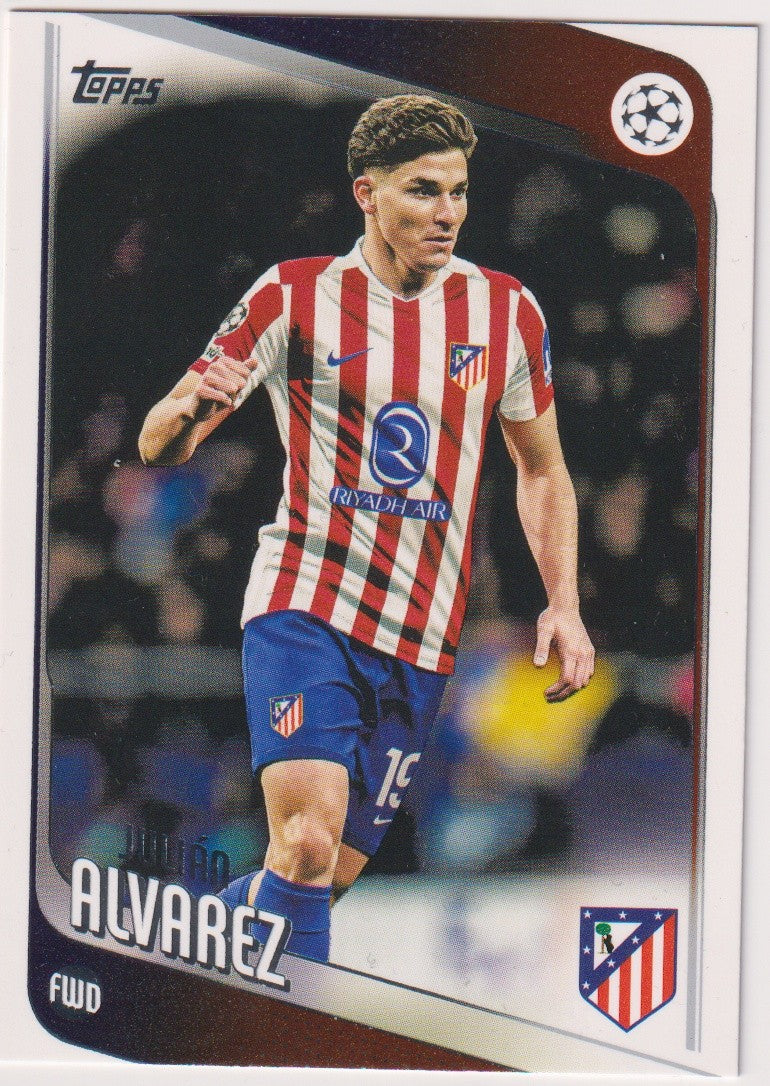 Topps Champions League 2025-26 Julián Alvarez Atlético de Madrid Flagshipp – Bild 1