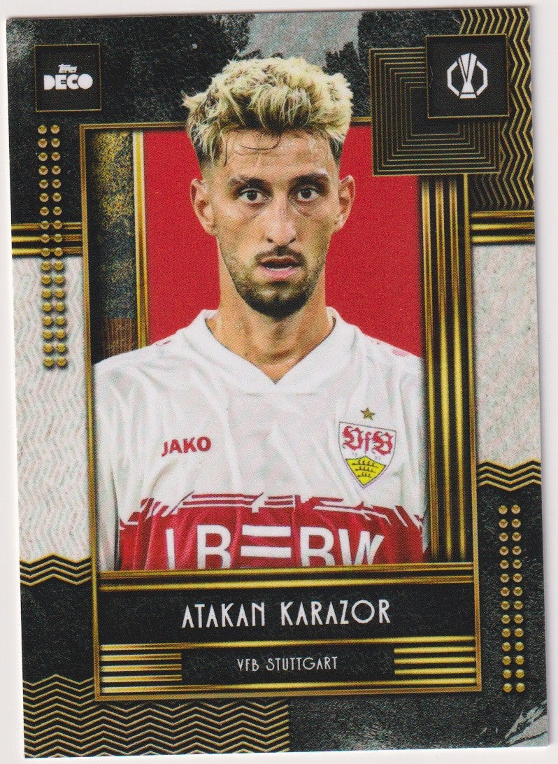 Topps Current Stars 2024-25 Atakan Karazor VfB Stuttgart Parallel Rare – Bild 1