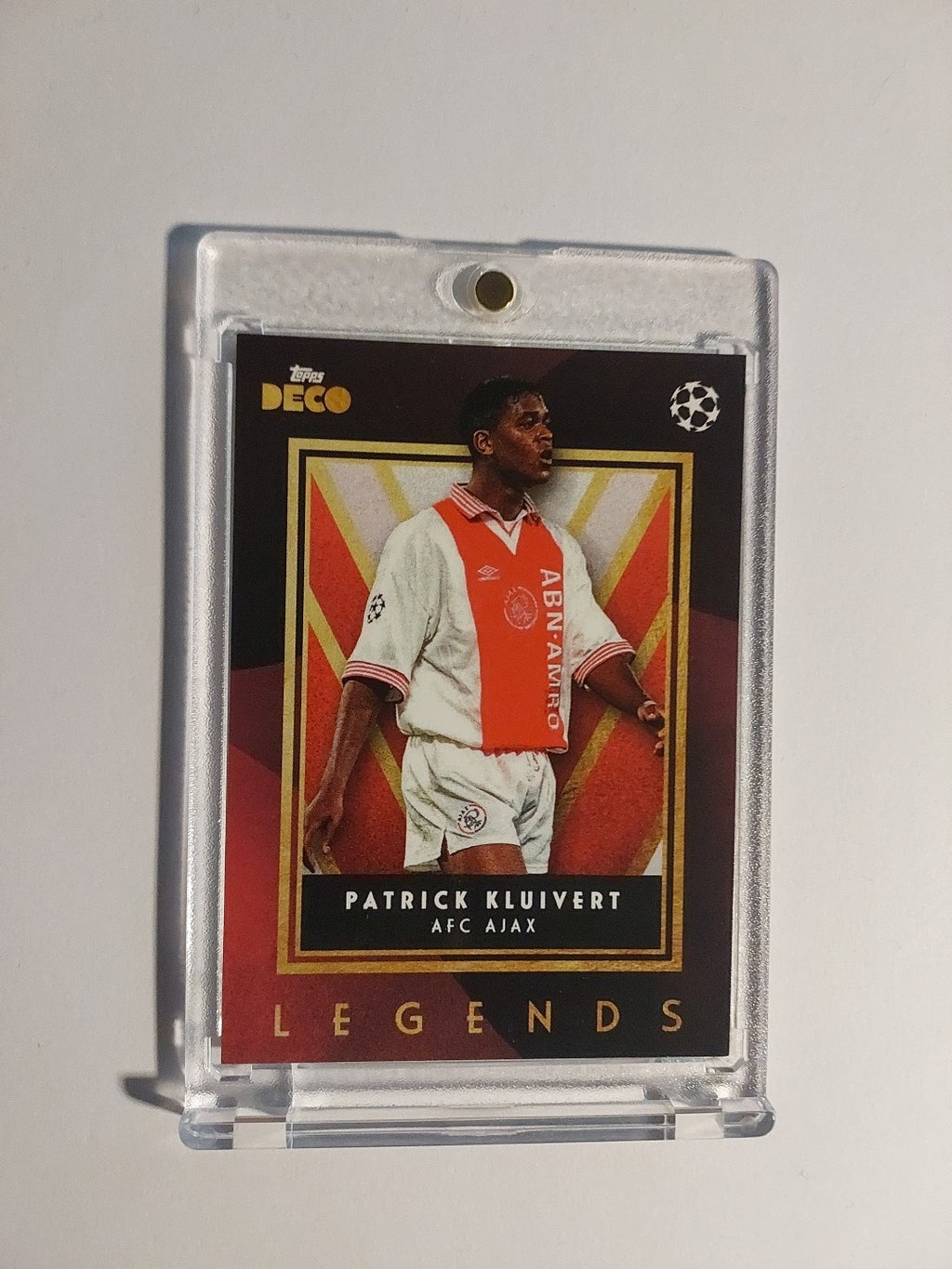 Topps UCC Deco 2023-24 Patrick Kluivert Niederlande Ajax Amsterdam Parallel Rare – Bild 1