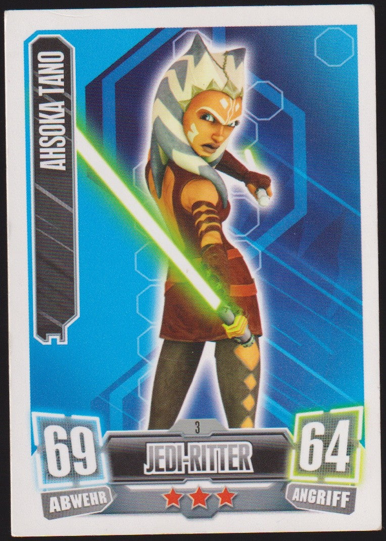 Topps Star Wars 2011 Ahsoka Tano Republik Jedi Ritter TCG Rare #69 – Bild 1