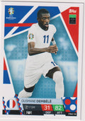 Topps Match Attax 2023-24 Ousmane Dembélé UEFA Euro 2024 Germany Parallel Rare – Bild 1