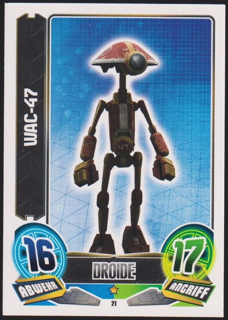 Topps Star Wars 2011 Droide WAC-47 Republik TCG Rare #21 – Bild 1