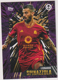 Topps UEFA Europa League 2023-24 Leonardo Spinazzola AS Roma Parallel Rare – Bild 1