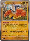 Pokemon TCG Hariyama #73/132 Rare (R) Holo Deutsch 2025 – Bild 1