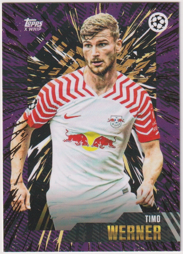 Topps Champions League Timo Werner RB Leipzig X Whip Parallel Rare – Bild 1