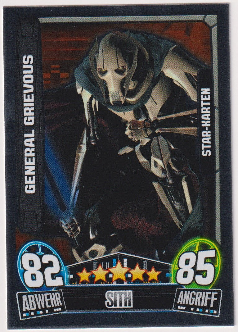 Topps Star Wars 2013 General Grievous Separatist TCG Rare – Bild 1