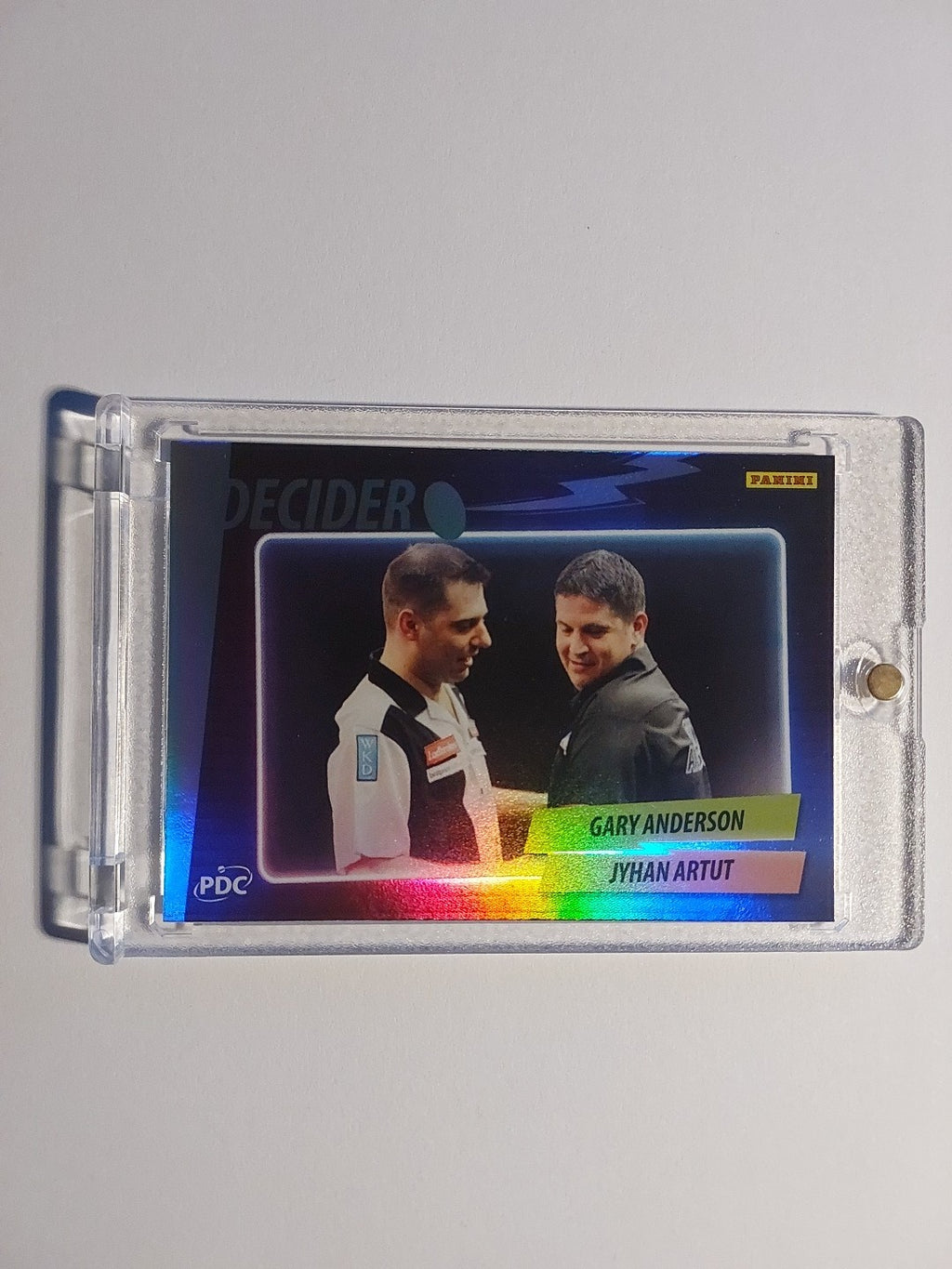 Panini PDC World Championship 2026 Anderson & Artut Decider Refractor Rare Hit – Bild 1
