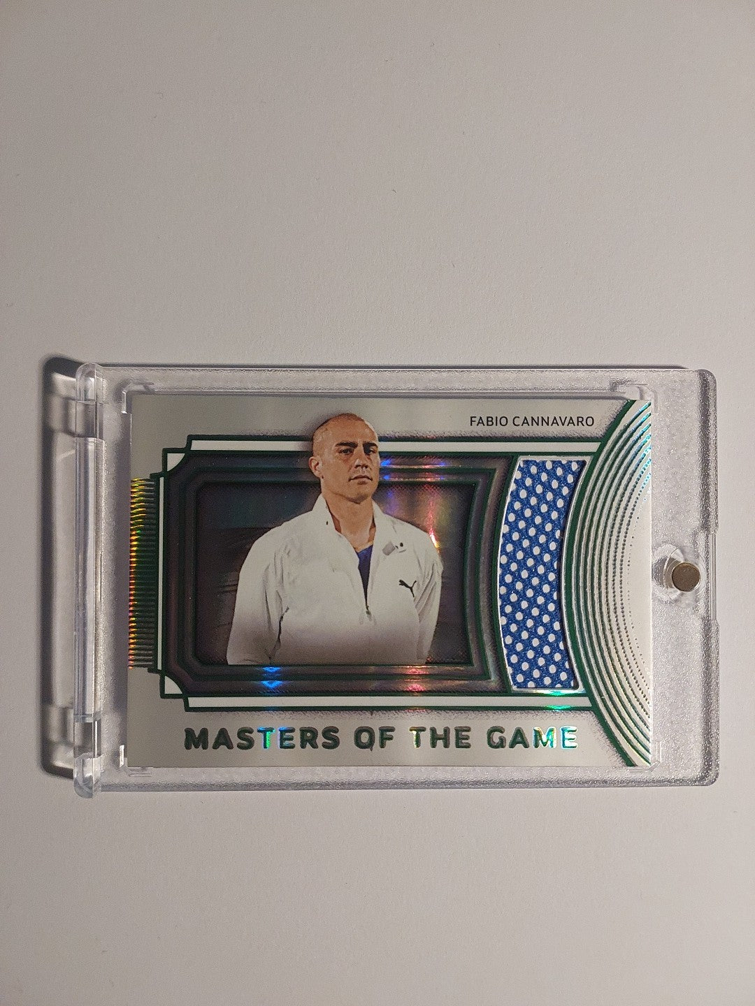 Futera Platinum 2025 Fabio Cannavaro Italien Juventus Patch Relic Parallel 11/12 – Bild 1