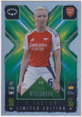 Topps Match Attax Trading Card Game Leah Williamson Arsenal FC Parallel Rare – Bild 1