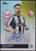 Topps 2025-26 Jacob Murphy Auto Newcastle United Finest Parallel Refractor – Bild 1
