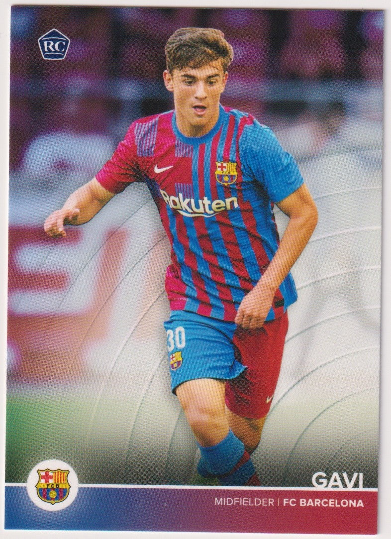 Topps 2020-21 Gavi Rookie FC Barcelona Parallel Rare – Bild 1