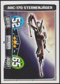 Topps Star Wars 2013 ARC-170 Sternenjäger REPUBLIK (Film) TCG Rare #135 – Bild 1