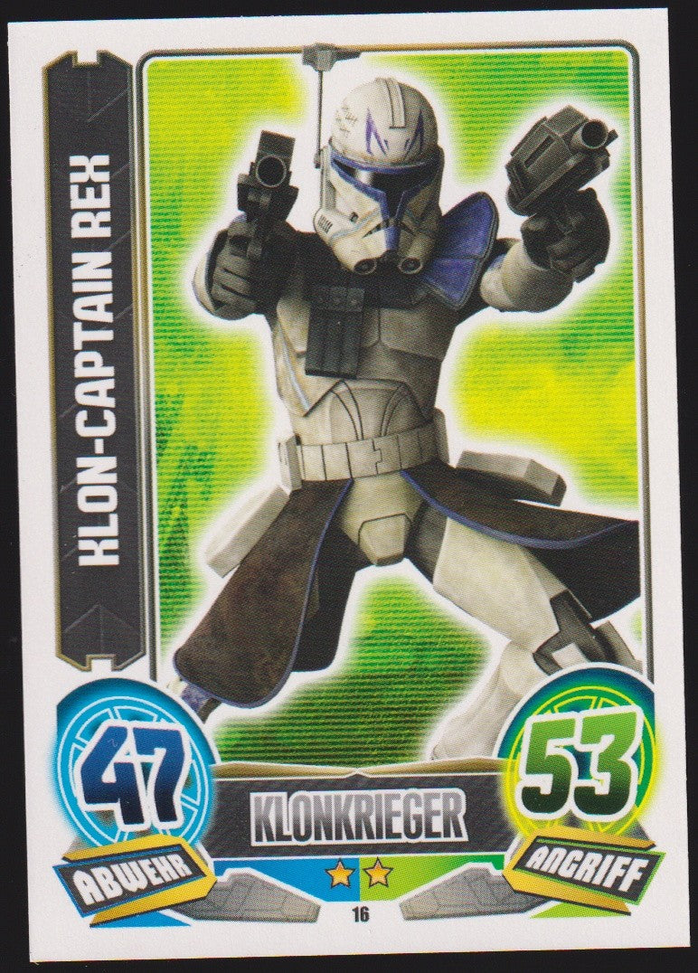 Topps Star Wars 2015 Klon-Captain Rex Republik Klonkrieger TCG Rare – Bild 1
