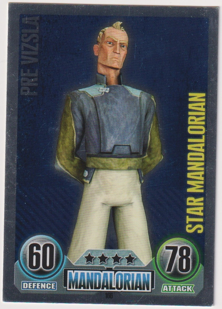 Topps Star Wars 2010 Pre Vizsla Mandalorianer TCG Rare Nr 166 – Bild 1