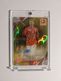 Topps Chrome Bundesliga 2024-25 Jonathan Burkardt Auto Mainz 05 Parallel 8/50 – Bild 1