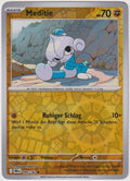 Pokemon TCG Meditite #99/182 Common (C) Reverse Holo Deutsch 2025 – Bild 1