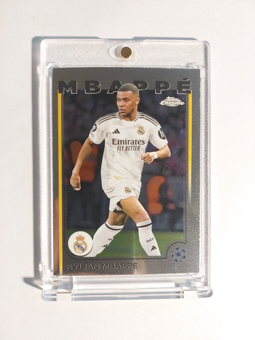 Topps Chrome 2024-25 Kylian Mbappé Real Madrid Parallel Insert Ultra Rare Hit – Bild 1