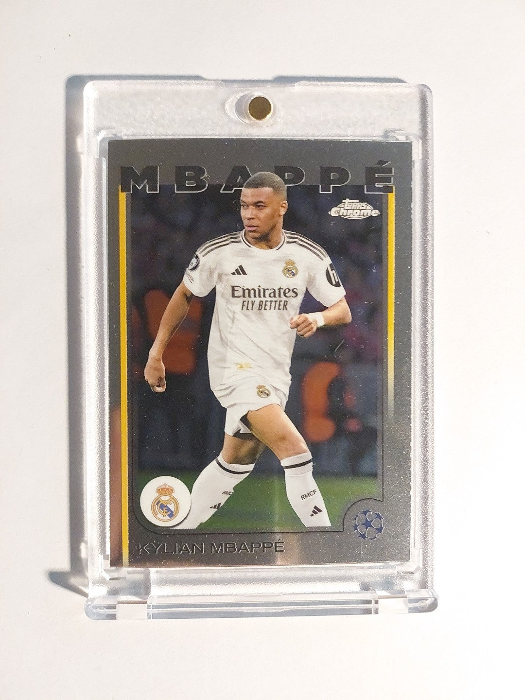 Topps Chrome 2024-25 Kylian Mbappé Real Madrid Parallel Insert Ultra Rare Hit – Bild 1