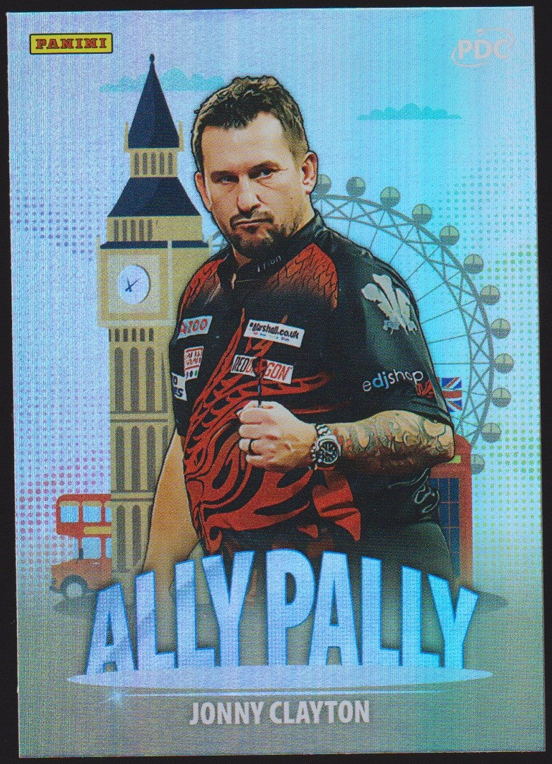Panini PDC World Championship 2026 Jonny Clayton "The Ferret" Refractor Parallel – Bild 1
