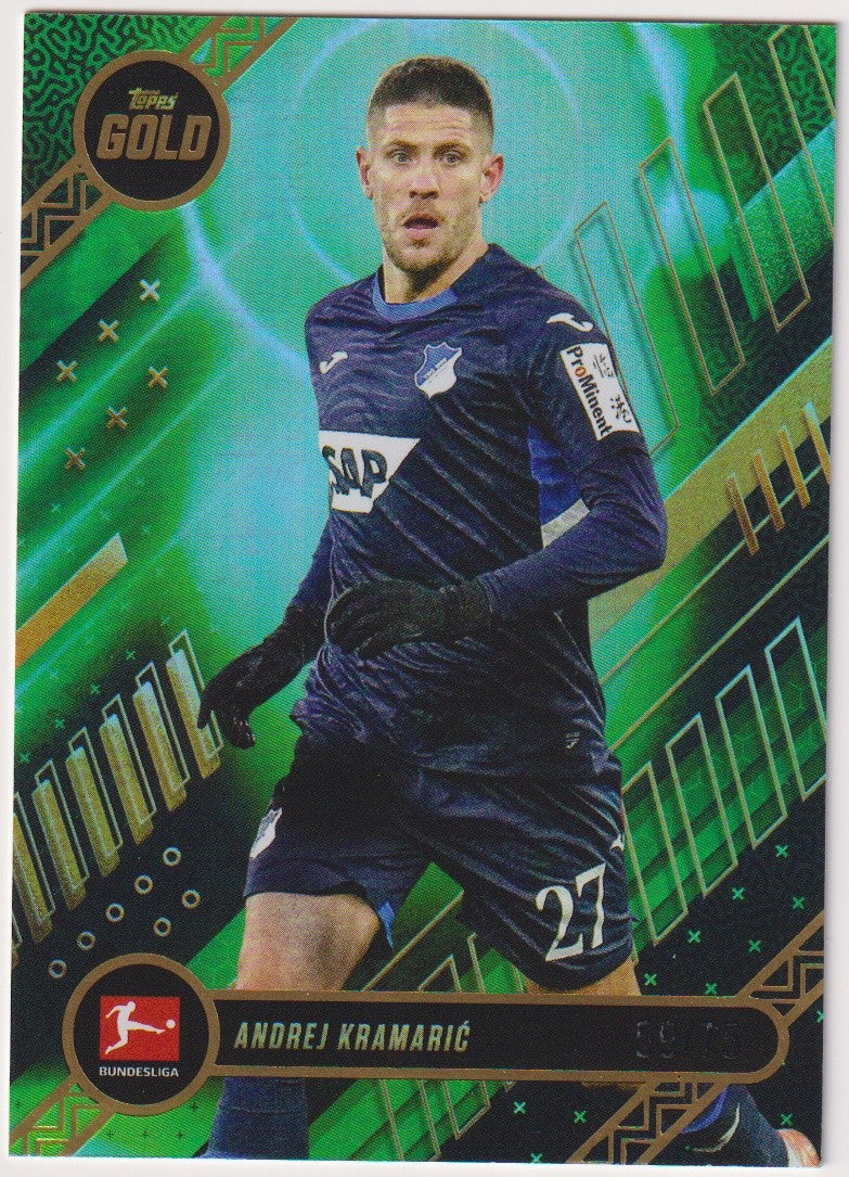 Topps Current Stars 2025-26 Andrej Kramaric TSG Hoffenheim Parallel 59/75 – Bild 1