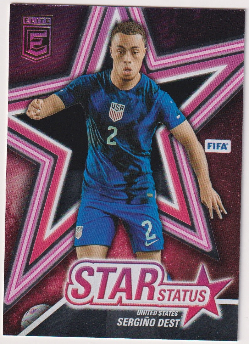 Panini Star Status 2022-23 Sergiño Dest United States National Team Parallel – Bild 1