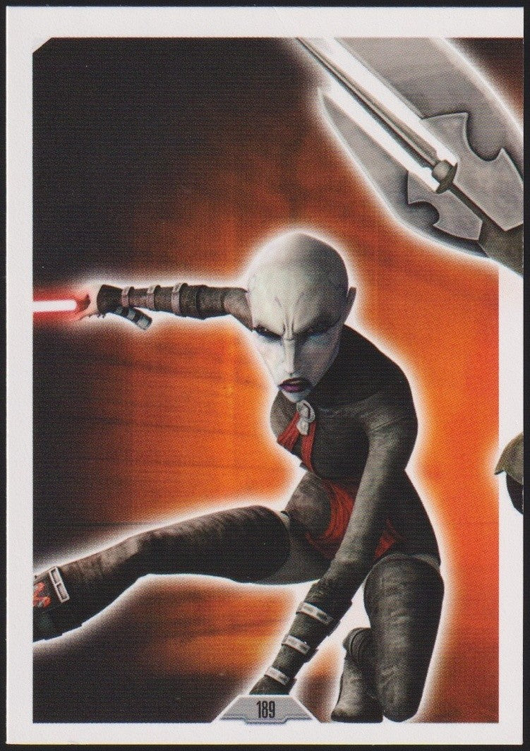 Topps Star Wars 2011 Asajj Ventress Sith Separatisten Full Art TCG Rare #189 – Bild 1