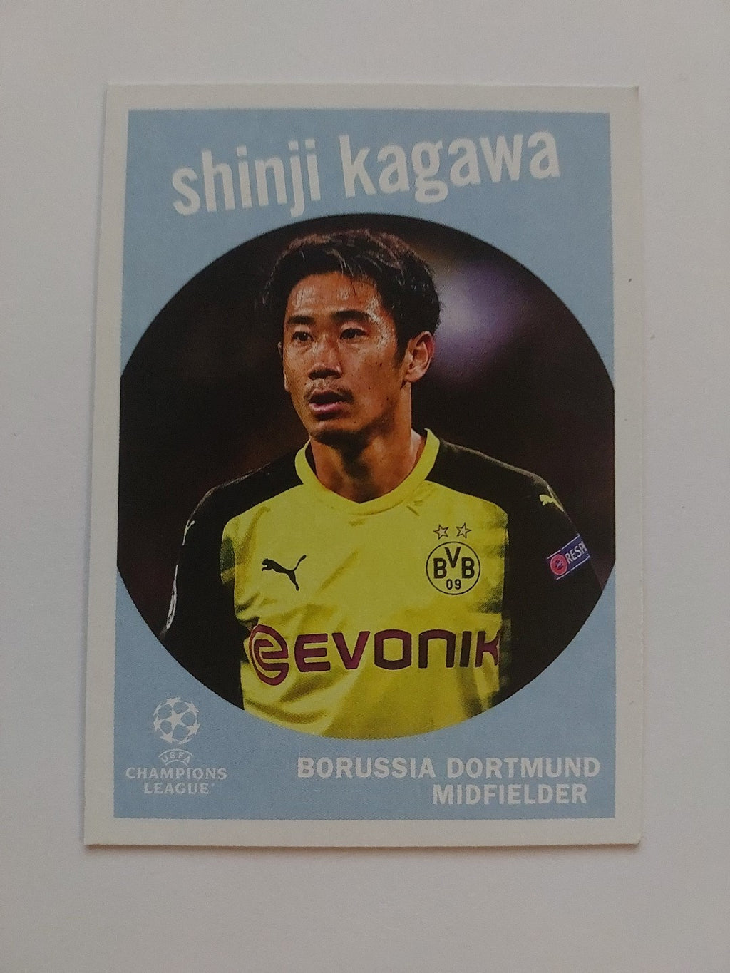 Topps Shinji Kagawa Retro 2023 Borussia Dortmund Champions League – Bild 1
