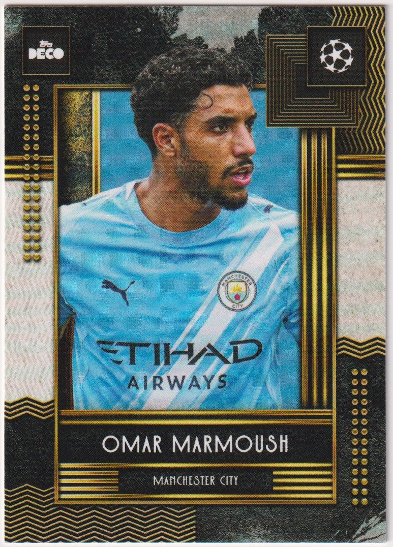 Topps Current Stars 2024-25 Omar Marmoush Manchester City Parallel Rare – Bild 1