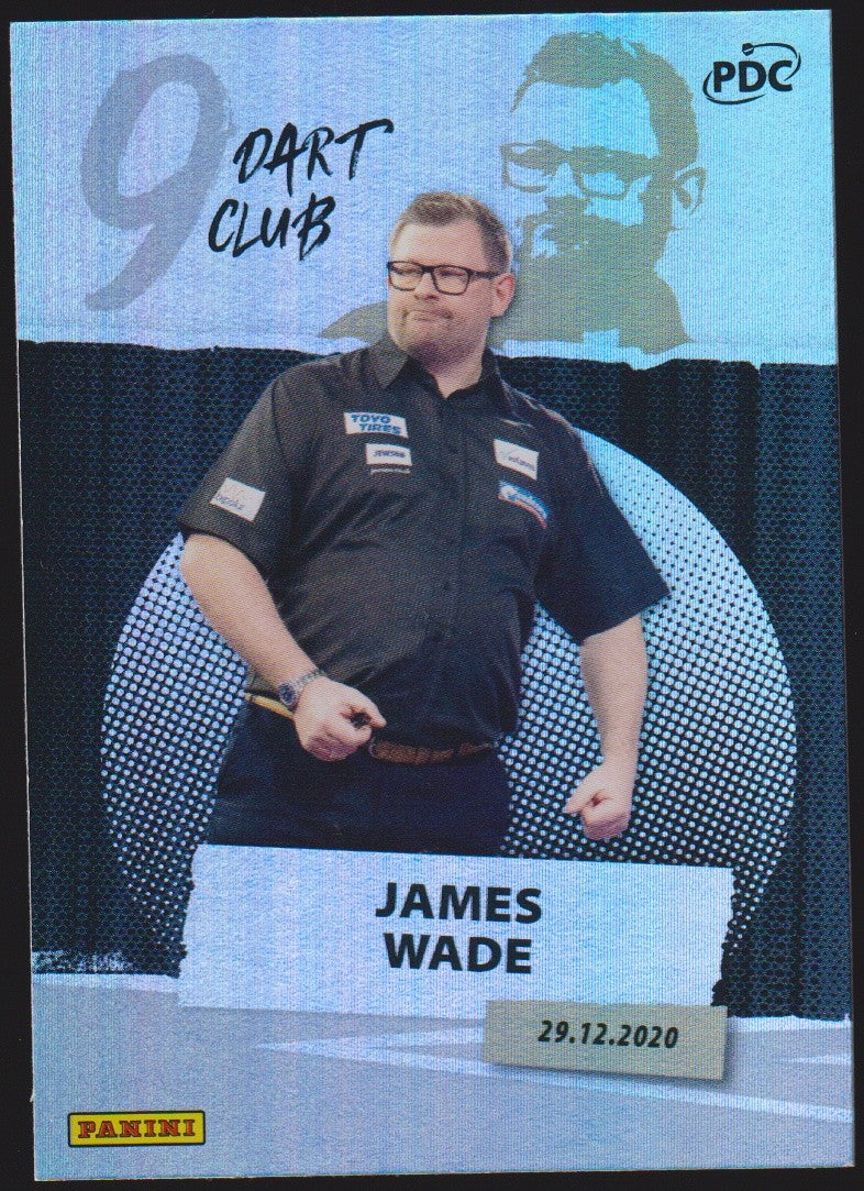 Panini PDC World Championship 2026 James Wade Refractor Parallel – Bild 1