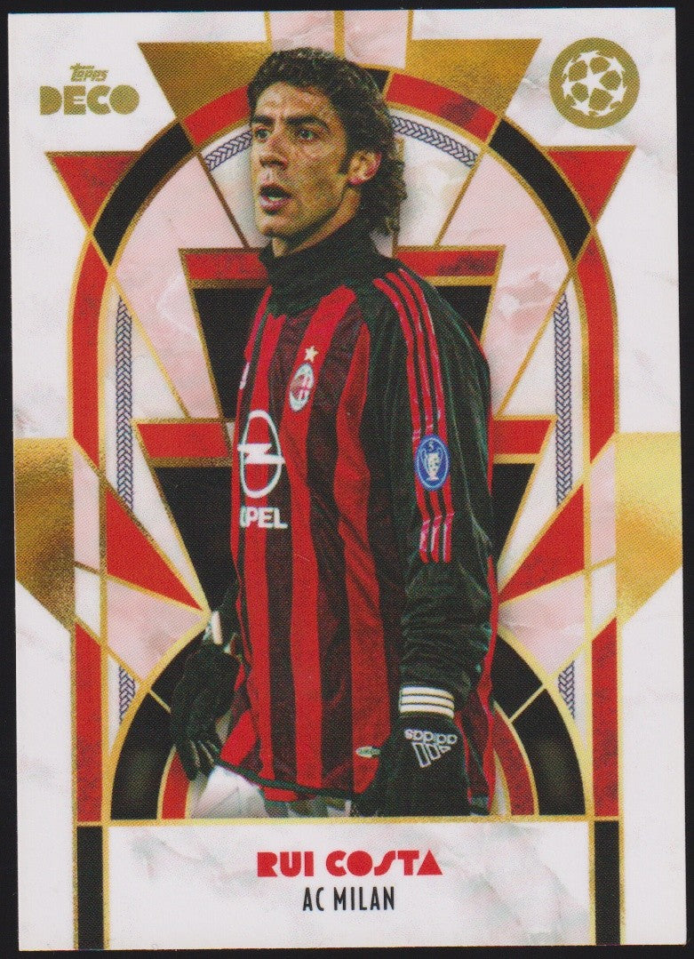 Topps Deco Legends 2023-24 Rui Costa AC Milan Parallel Rare – Bild 1
