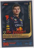 Topps Turbo Attax 2023 Max Verstappen Red Bull Racing Parallel Rare – Bild 1