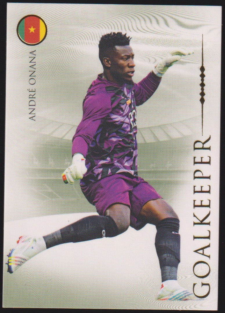 Futura Unique 2022-23 André Onana Cameroon Parallel Rare Nr. 005 – Bild 1