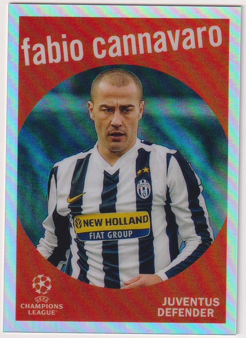 Topps 2022-23 Fabio Cannavaro Juventus Parallel Refractor Nr. 59-17 – Bild 1