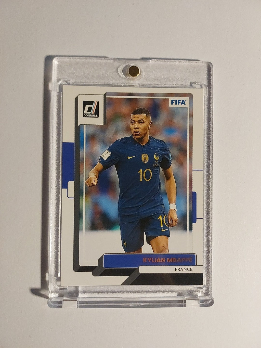 Panini Donruss 2022-23 Kylian Mbappé Frankreich Real Madrid Parallel Rare Hit – Bild 1