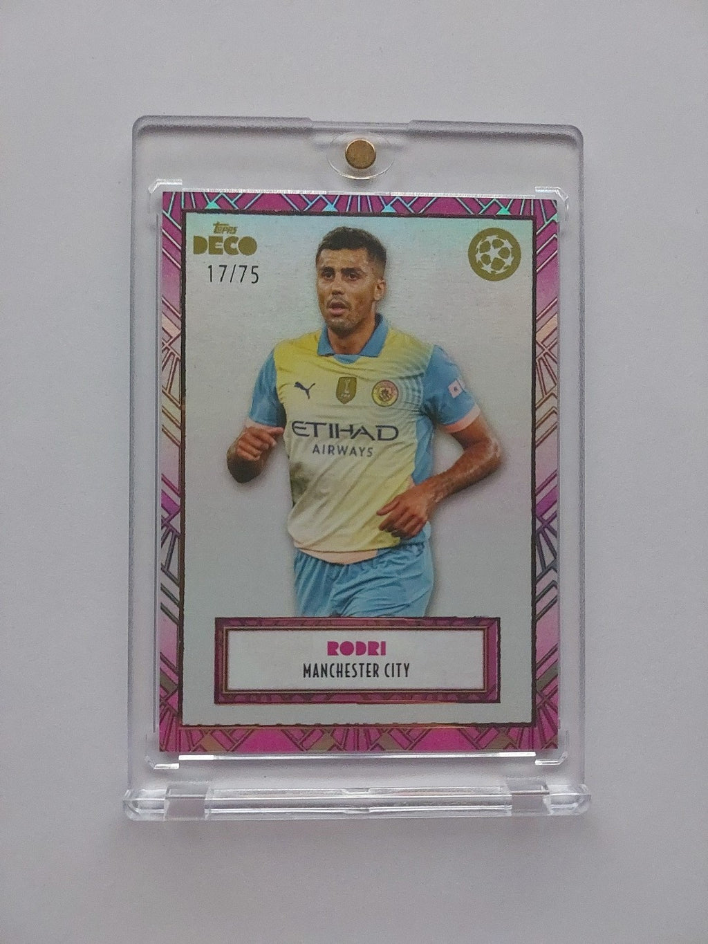 Topps Deco 2024-25 Rodri Manchester City (Parallel: 17/75) – Bild 1