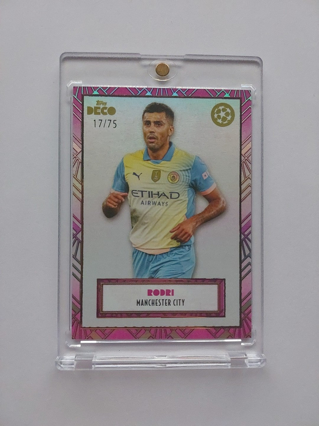 Topps Deco 2024-25 Rodri Manchester City (Parallel: 17/75) – Bild 1