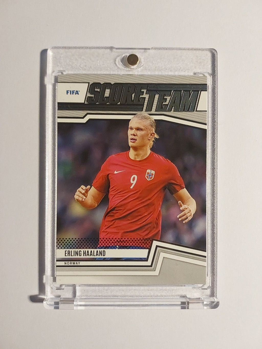Panini Score 2022-23 Erling Haaland Norwegen Parallel Insert Ultra Rare Hit – Bild 1